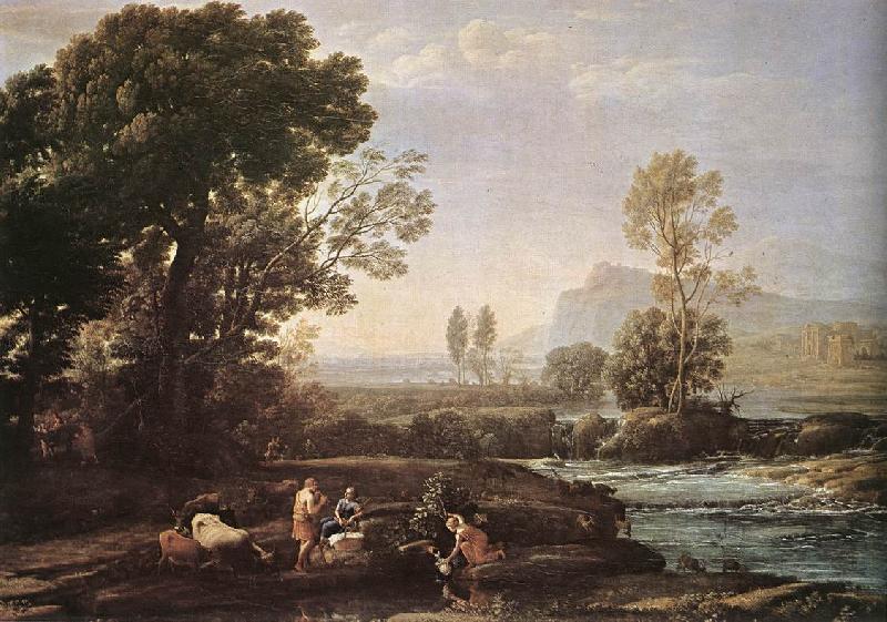 Claude Lorrain Landscape with Rest in Flight to Egypt fg France oil painting art